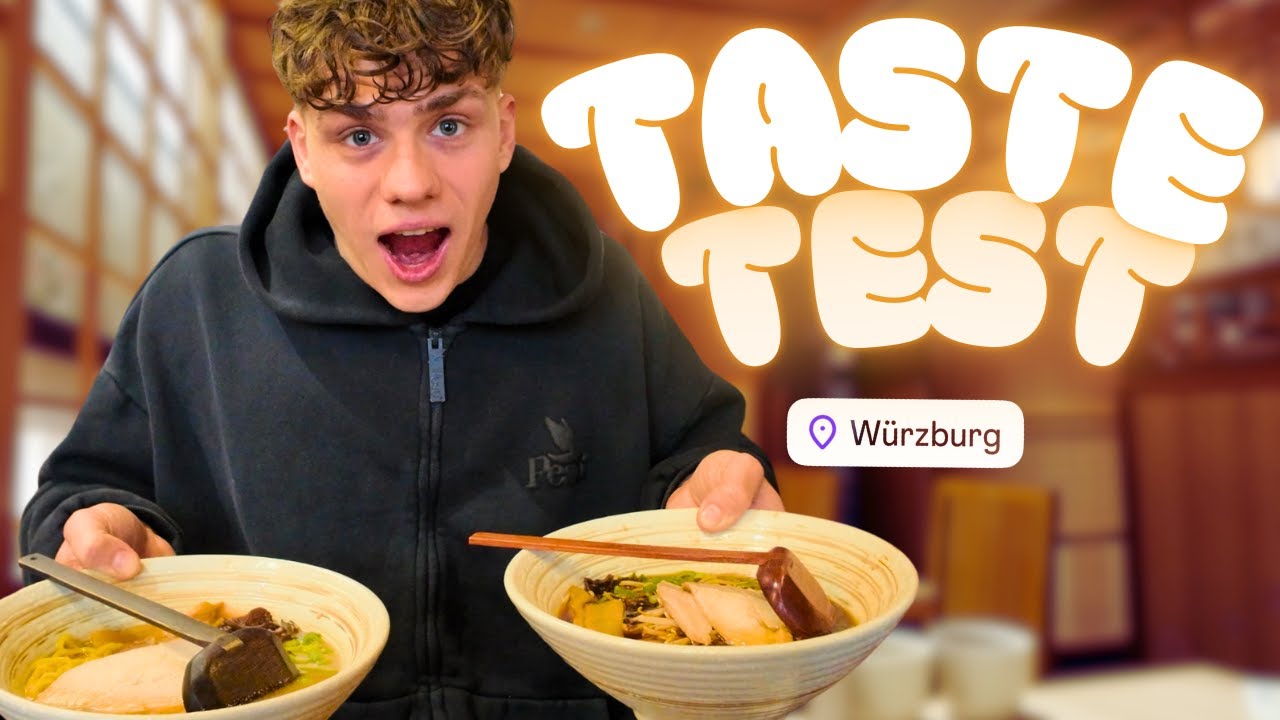 DIE BESTEN RAMEN IN WÜRZBURG? 🍜🔥 | Moiwa Ramen Taste Test (nicht alleine 😏❤️)