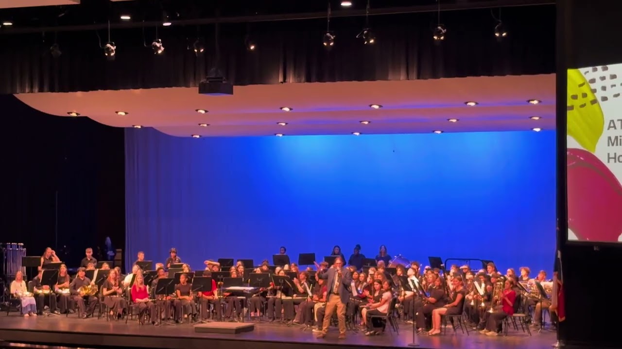 ATSSB Region 18/26 Middle School Honors Band with clinician Brian Tillman