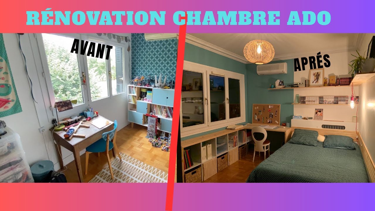 Rénovation chambre d'adolescent