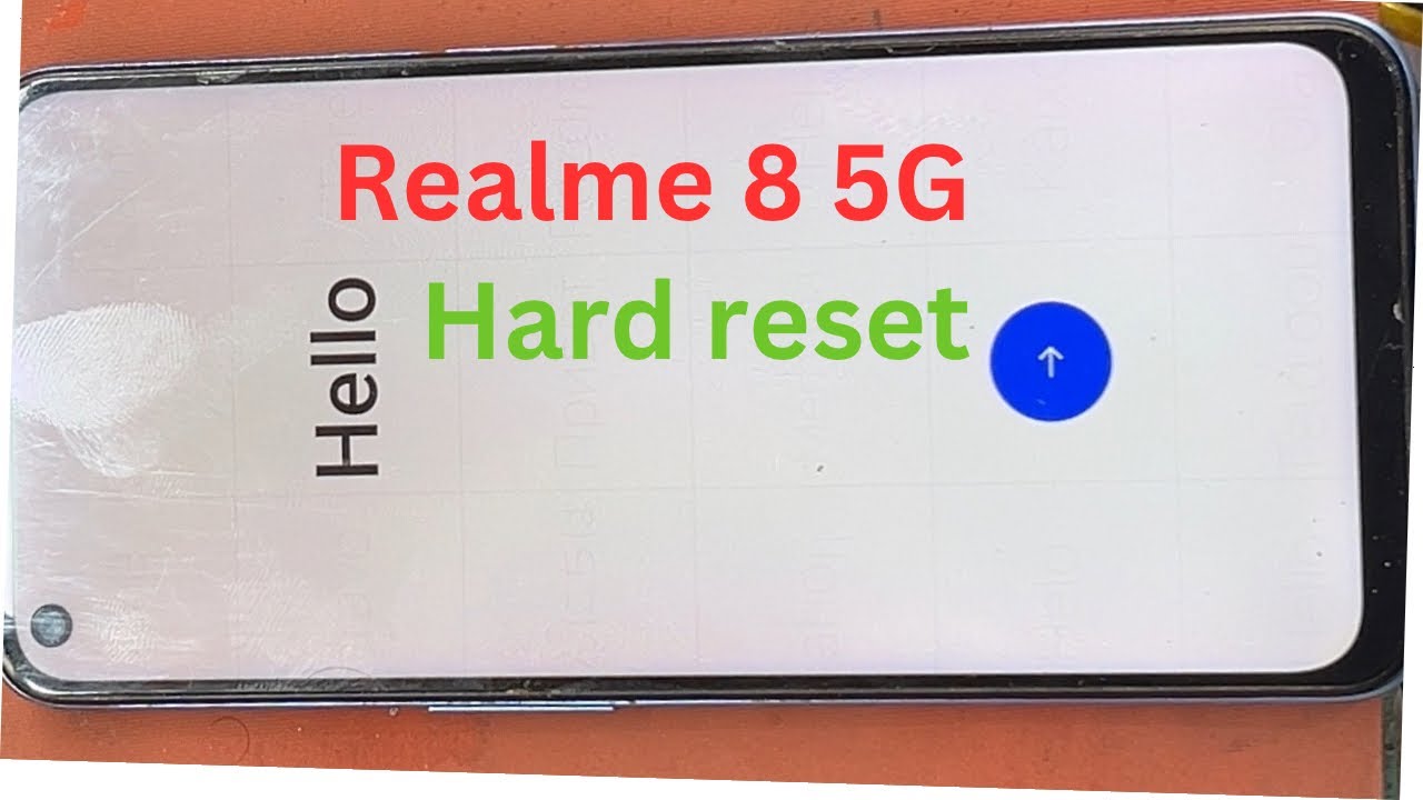 Realme 8 5G hard reset // Realme 8 5G (RMX3241) hard reset // Realme 8 5g factory data reset