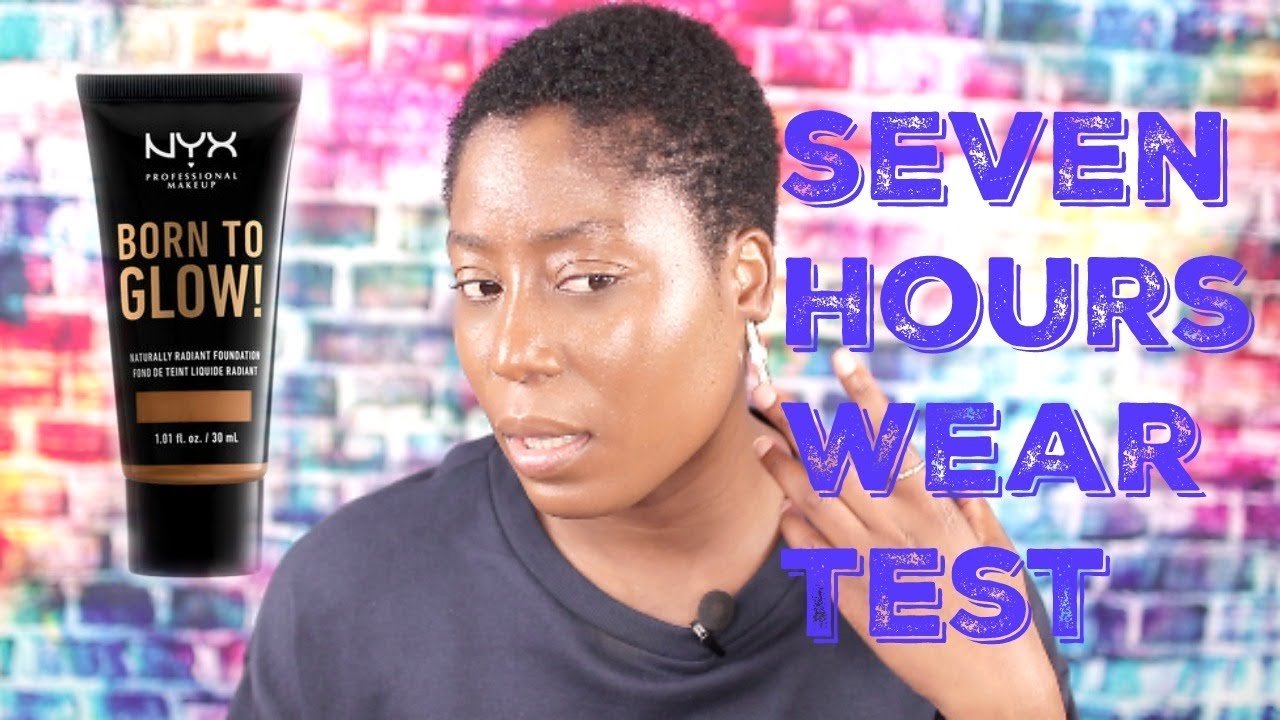 NEW NYX Cosmetics Born to Glow! Naturally Radiant Foundation | 7 HRS WEAR + First Impressions