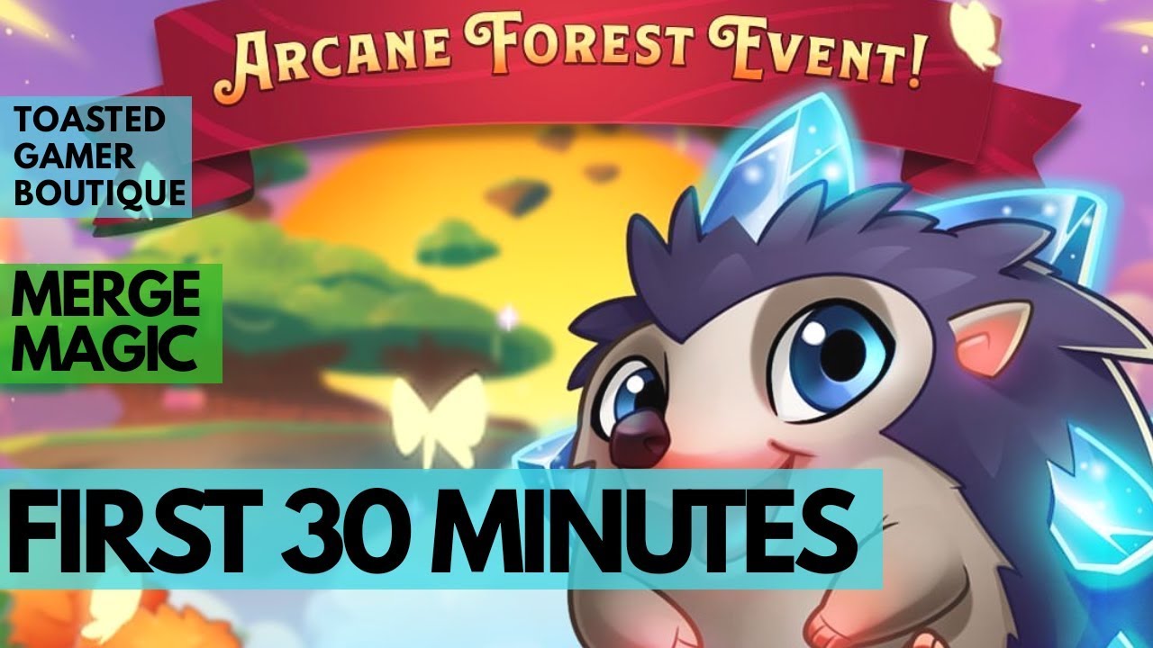 Merge Magic Arcane Forest Event &bull; First 30 Minutes  ☆☆☆
