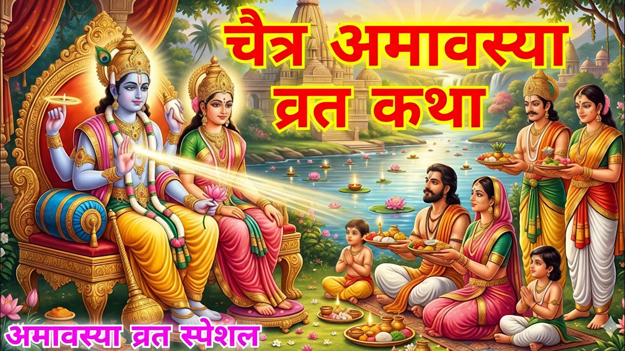 चैत्र अमावस्या व्रत कथा | Chaitra amavasya vrat katha |  अमावस्या व्रत स्पेशल amavasya special #vrat