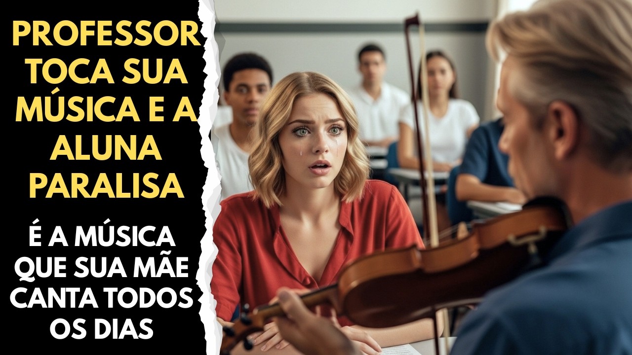 Ele compôs a música para seu grande amor há 18 anos. E o que a aluna fez com o que descobriu é...