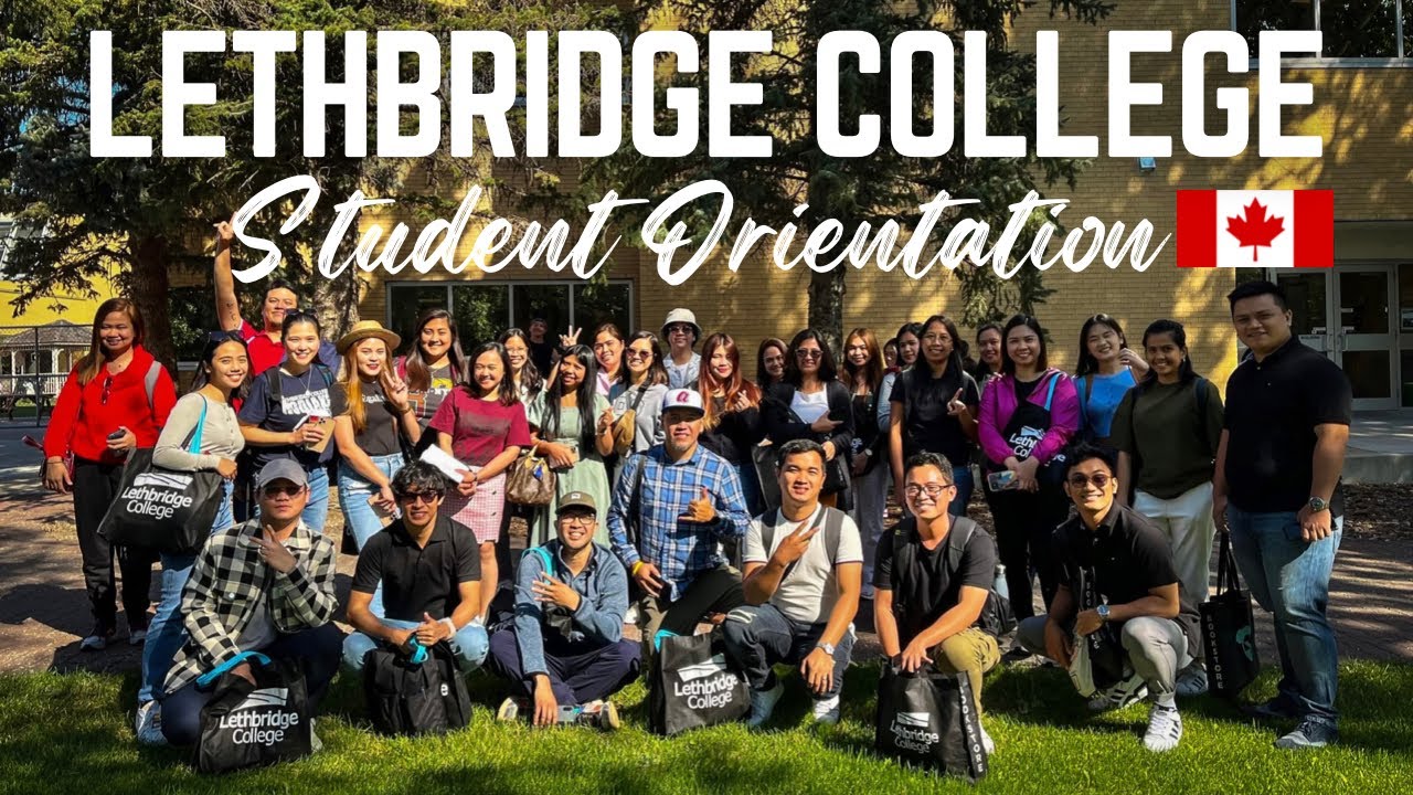 COLLEGE ORIENTATION IN CANADA| Campus Tour | #lethbridge #internationalstudentsincanada