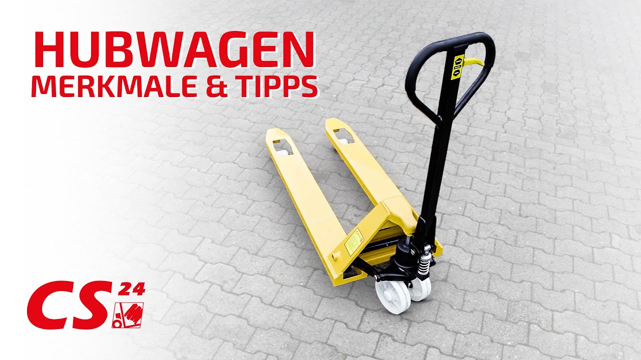 Handhubwagen bis 3.000 kg - Faktencheck in 2 min.