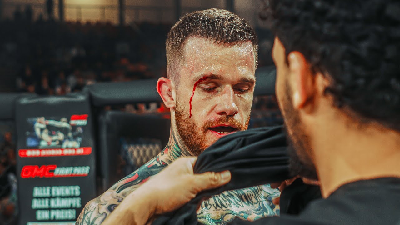 Humor ist, wenn man trotzdem lacht - MMA Kampf Fabio Schäfer in Aschaffenburg
