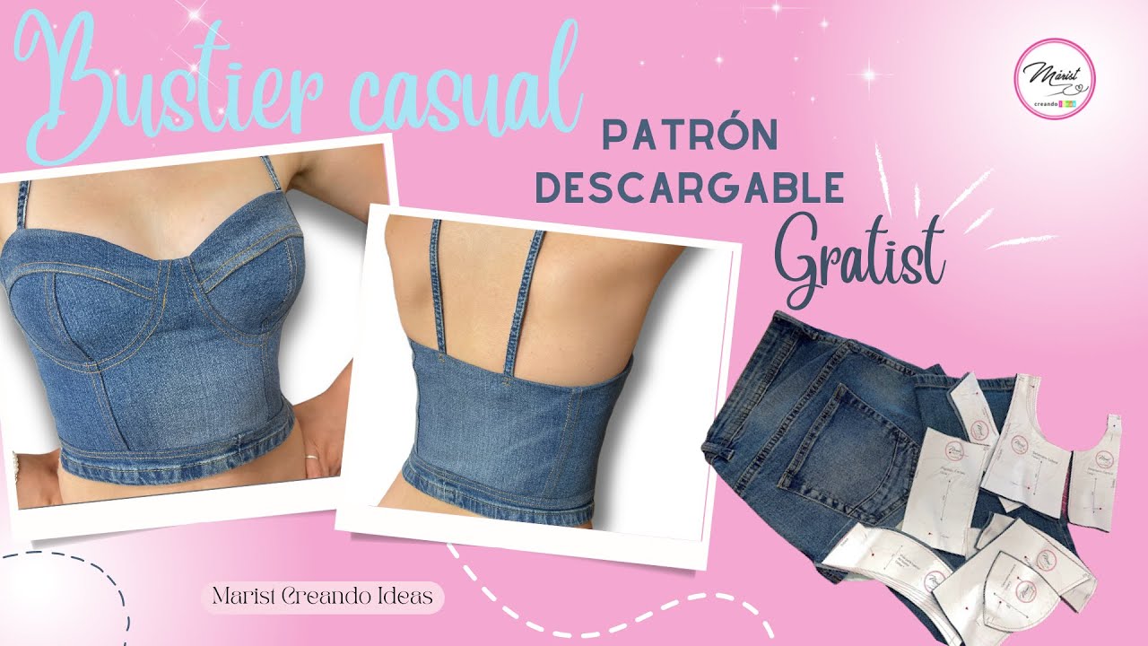 #119 Convierte tus jeans viejos en un top increíble