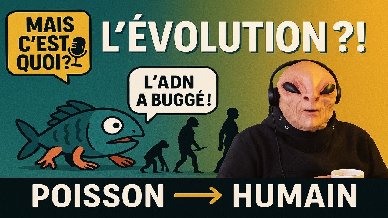Mais c’est quoi… l’Évolution ? | Comprendre la Vie en 4 Minutes – Épisode 10