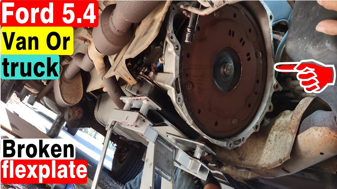 how to replace the flexplate flywheel Ford 5.4 Flexplate Replacement Expedition, F-150 E-Series
