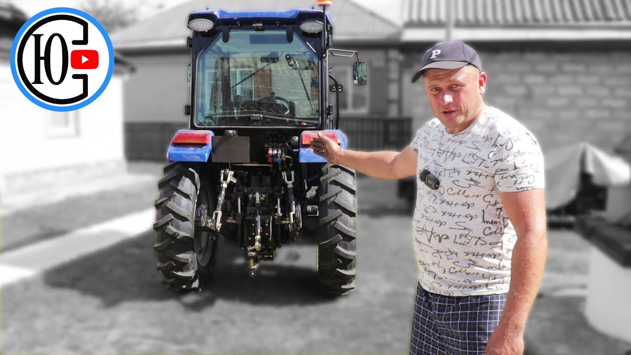 Підготовка НОВОГО ТРАКТОРА до експлуатації !!! ДТЗ 504 KKU