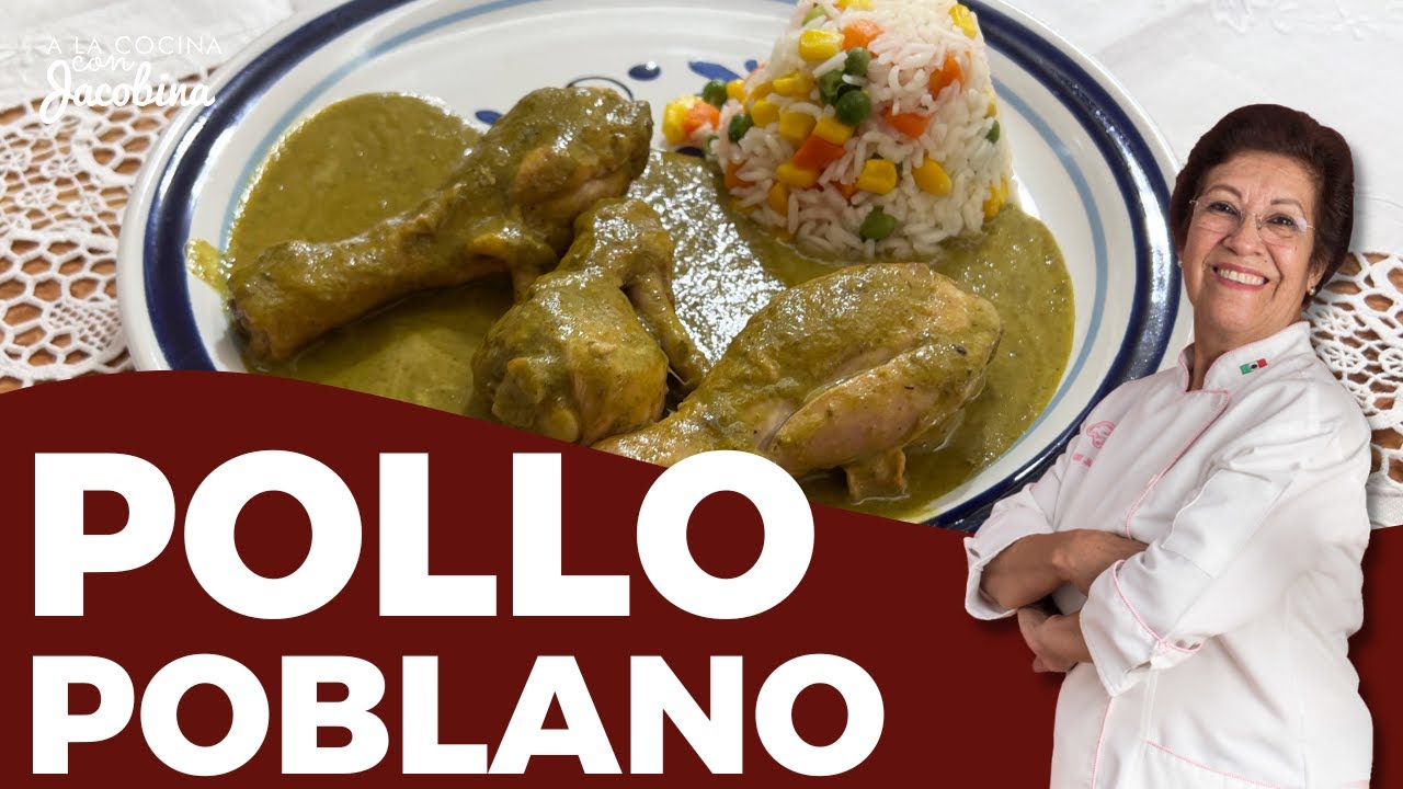 COMO HACER POLLO POBLANO SUPER FACIL