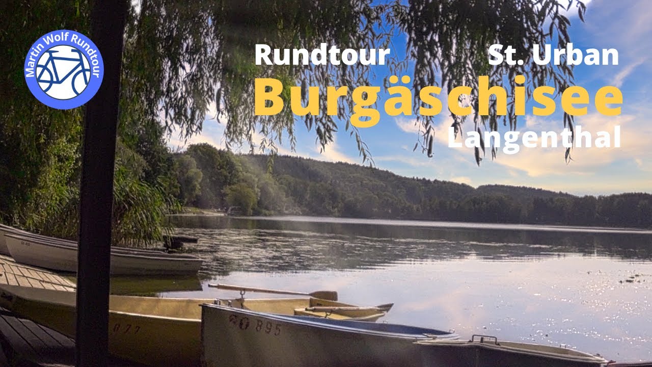 Aussichtsreiche Rundtour: St. Urban an den idyllischen Burgäschisee und via Herzogenbuchsee retour.