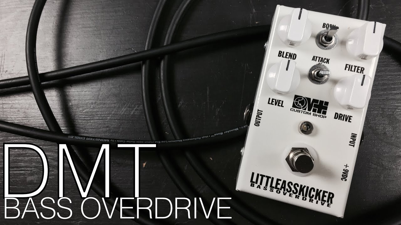 DMT Custom Shop Bass Overdrive Demo