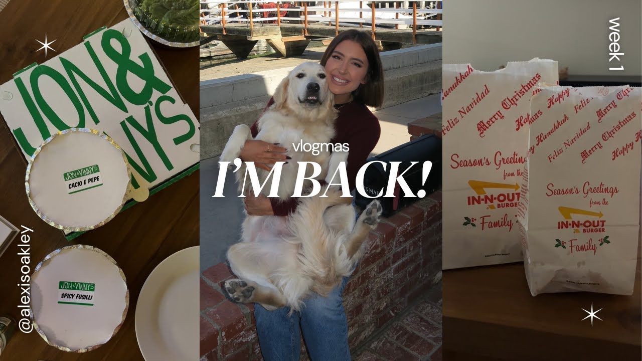I'M BACK! Vlogmas Week 1