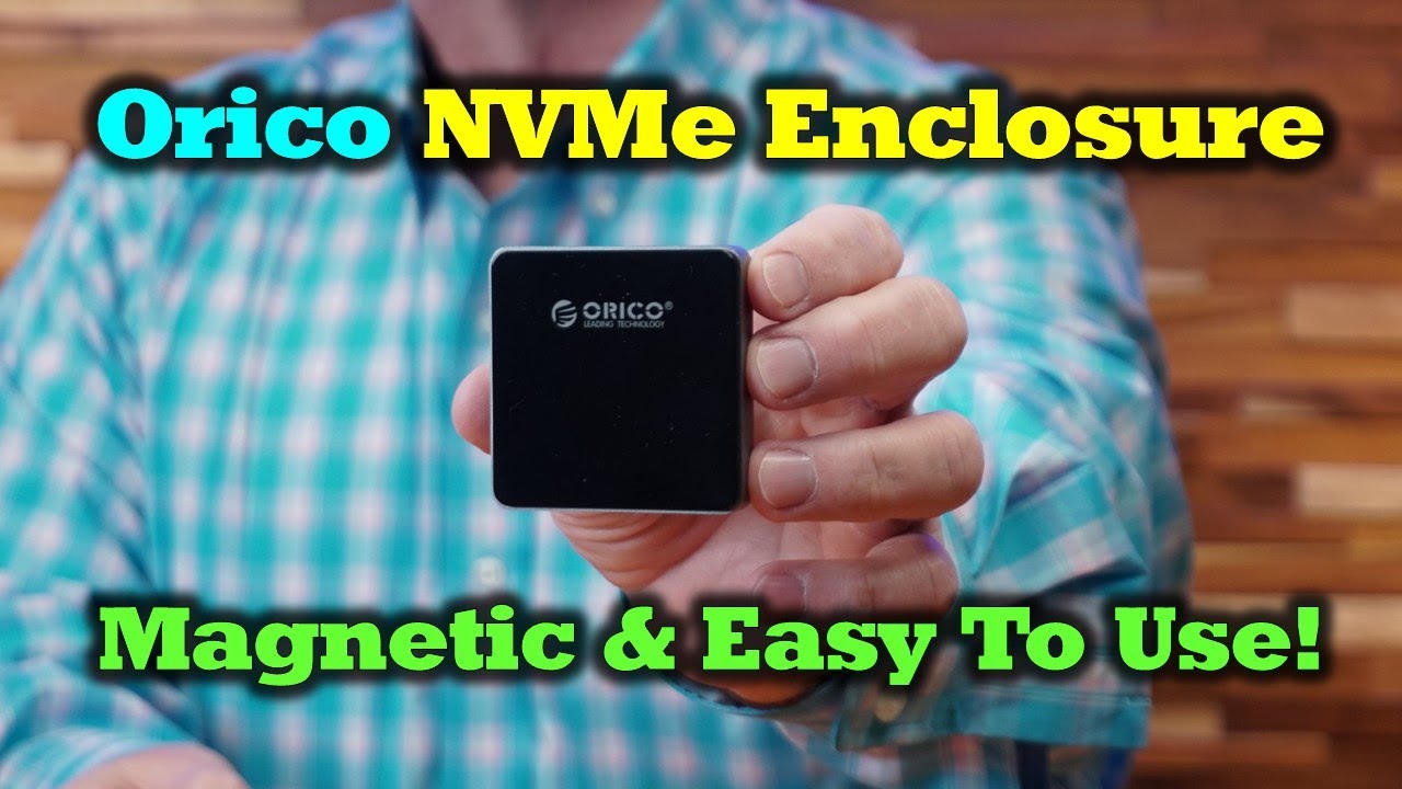 ORICO Magnetic NVMe Enclosure - Small & Portable