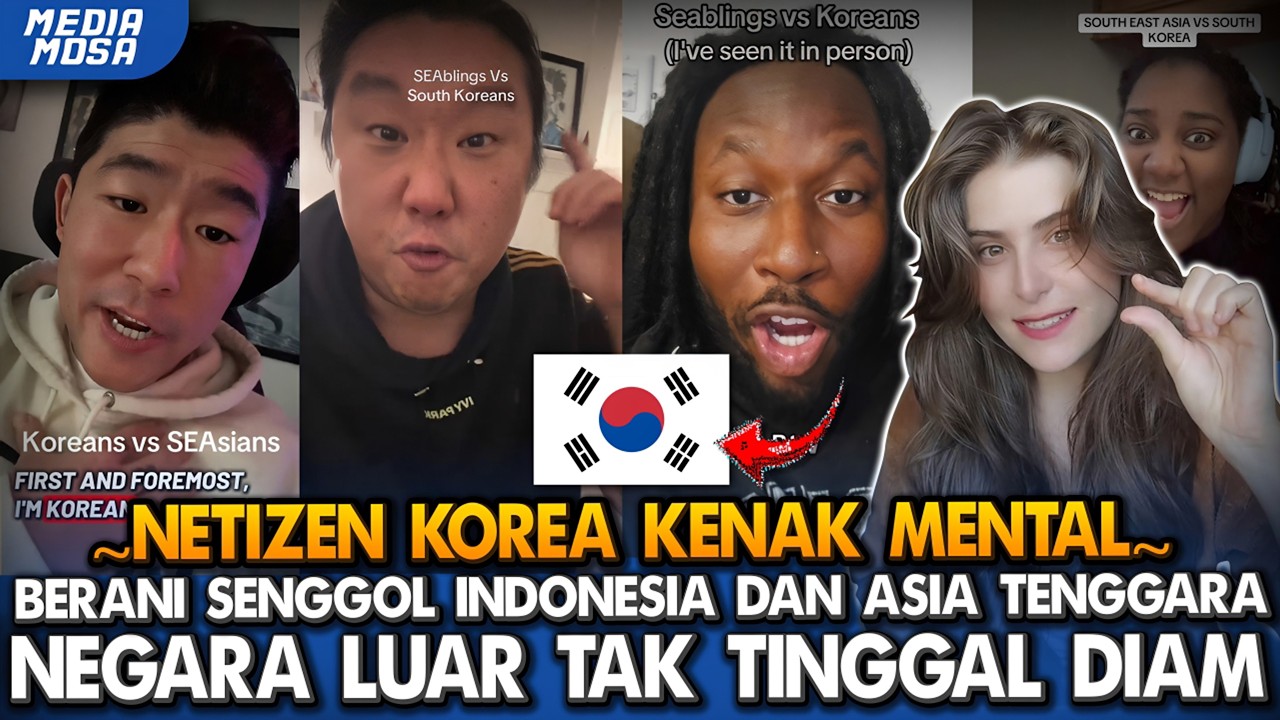 Tak Terima INDONESIA Ikut Di Hina‼️BULE Berbagai Negara Tak Tinggal Diam⁈ Netizen KOREA Kenak Mental