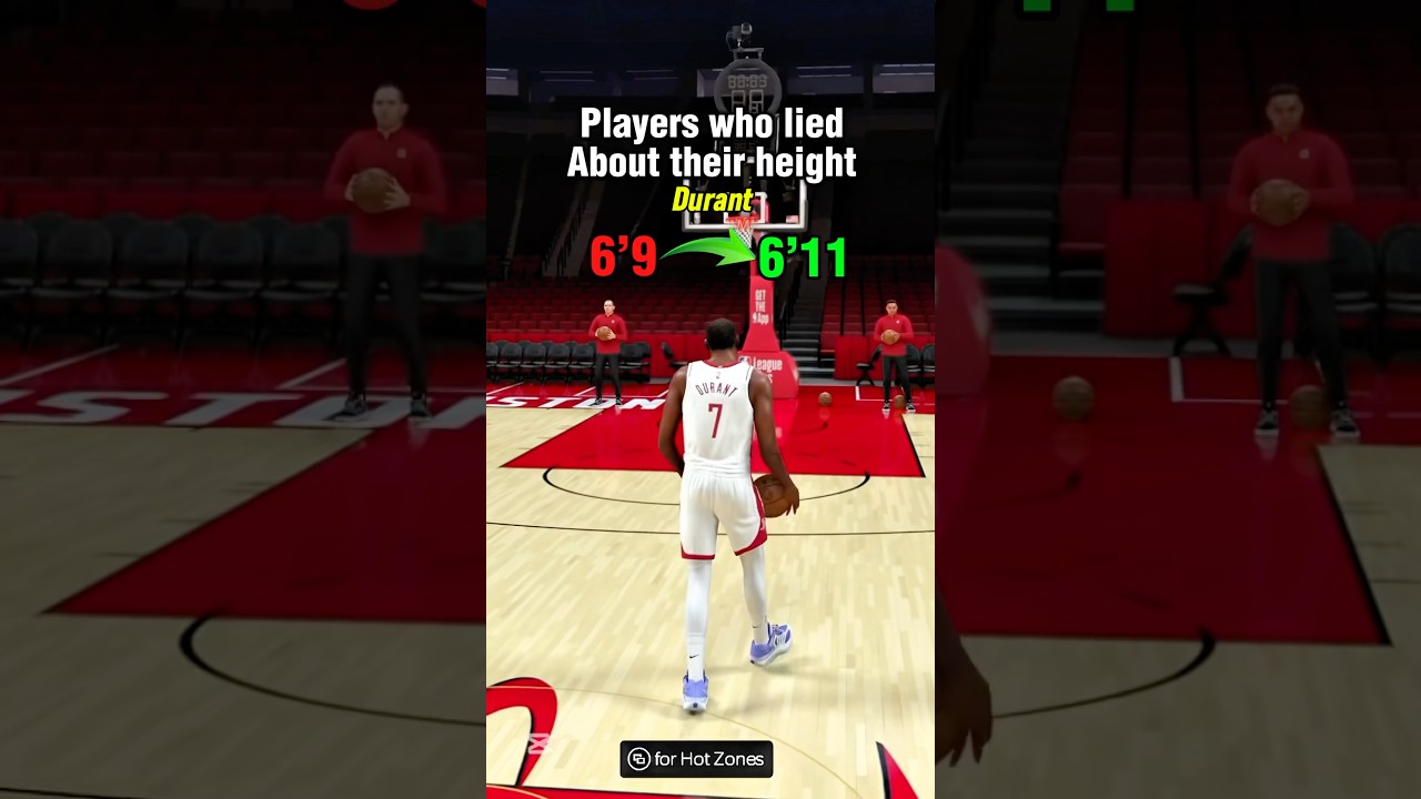 NBA players who lied about their height 