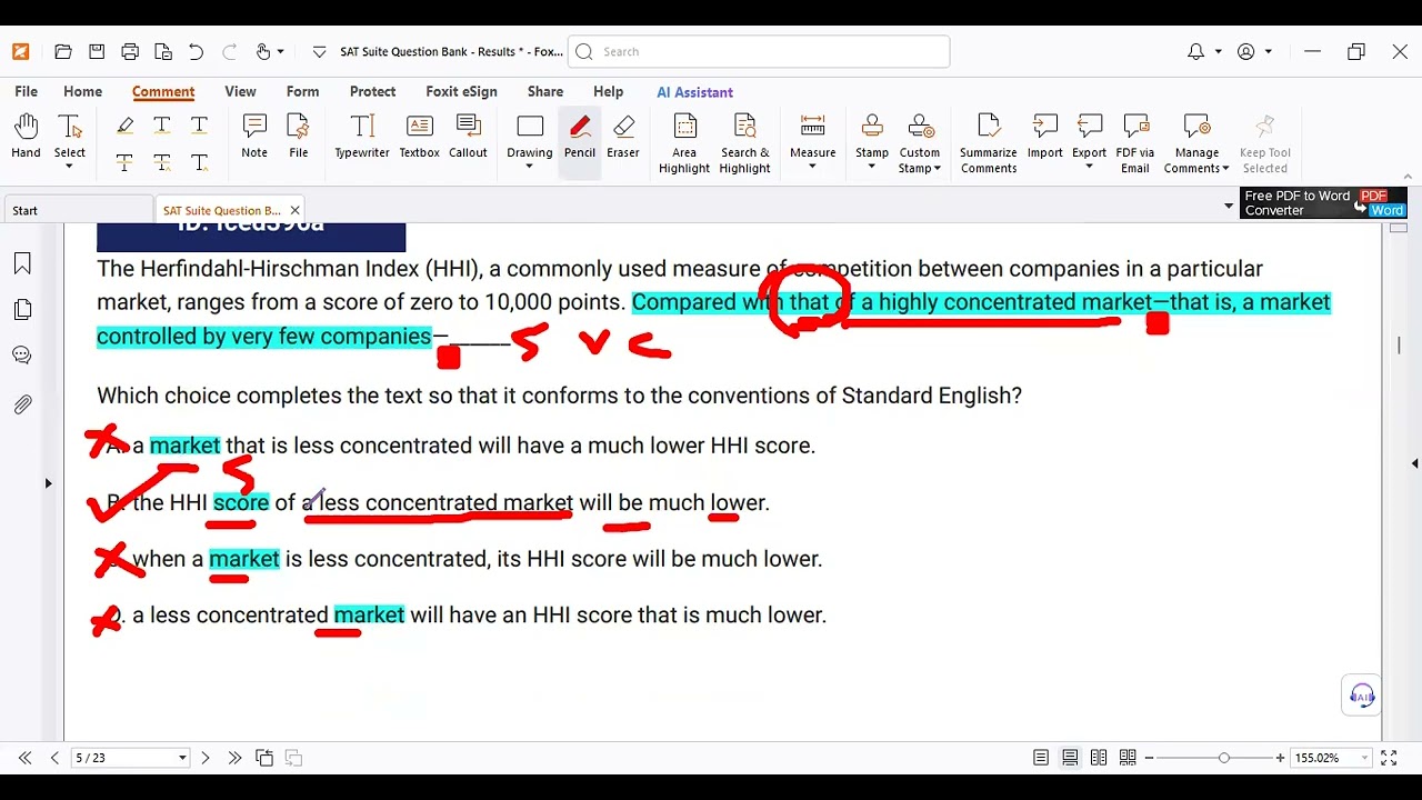 MODIFIERS : SAT HARD QUESTIONS