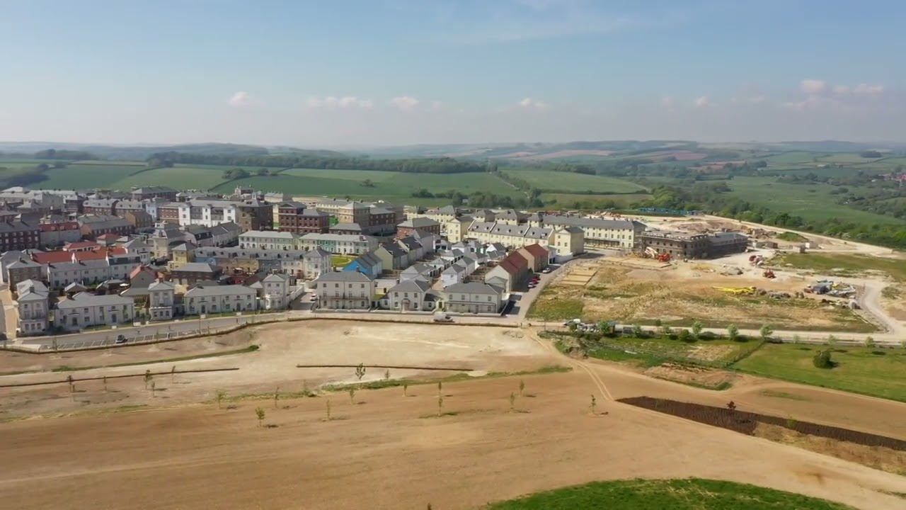 Morrish Homes - Poundbury Development [Aerial Drone Footage]