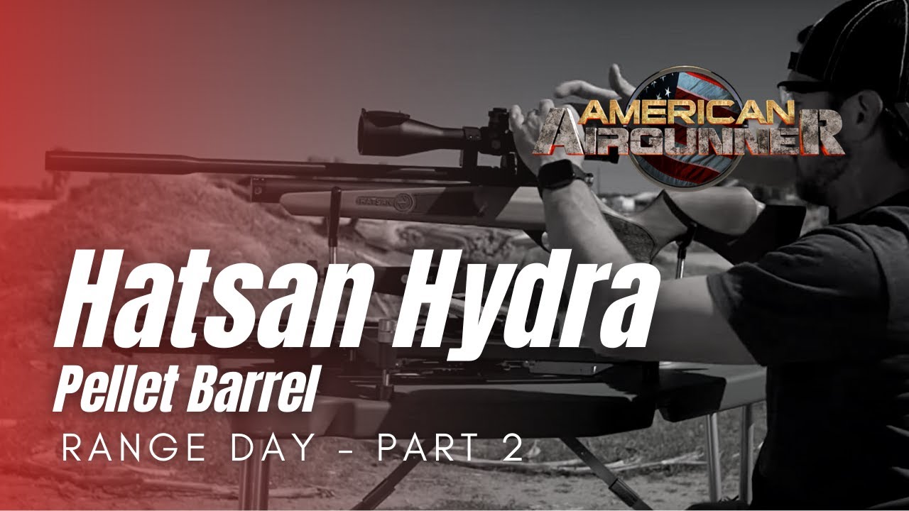Hatsan Hydra - RANGE DAY - AIRGUN REVIEW Part 2 (Pellet Barrel)