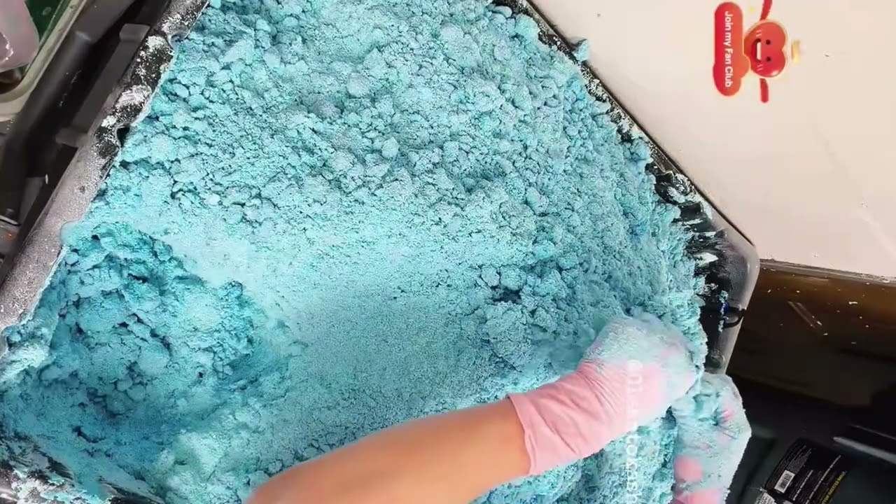 Переизбыток пены, очень приятно #asmr #asmrsounds #oddlysatisfying #satisfying