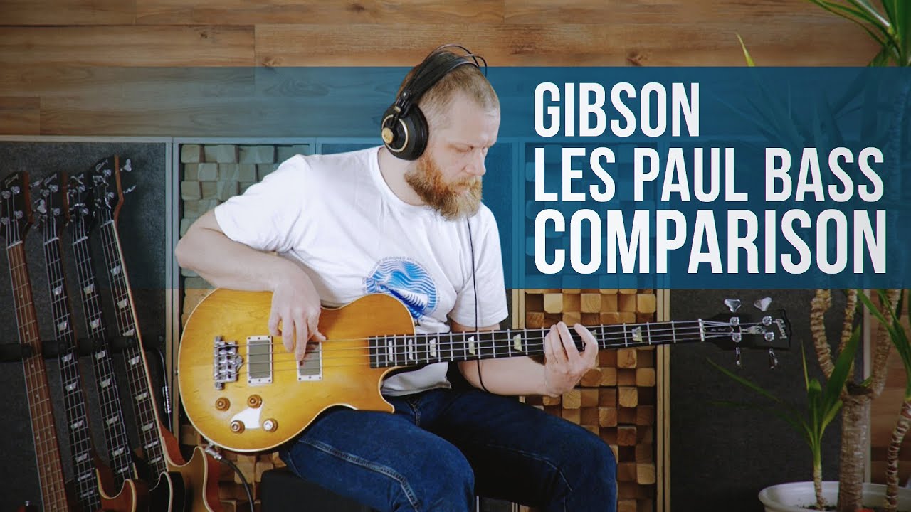 Gibson Les Paul Bass Comparison