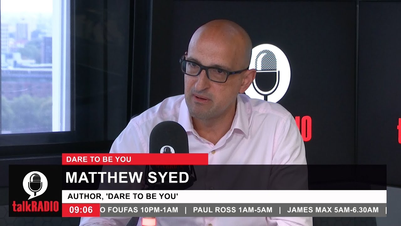 Author Matthew Syed: Change caused by the pandemic is not devastating.