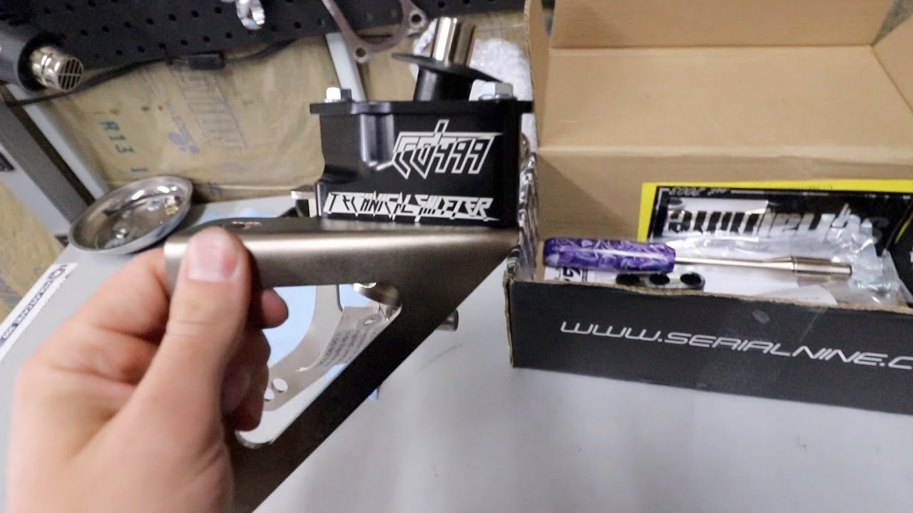 Serial Nine Shifter Install - 240sx Drift Car