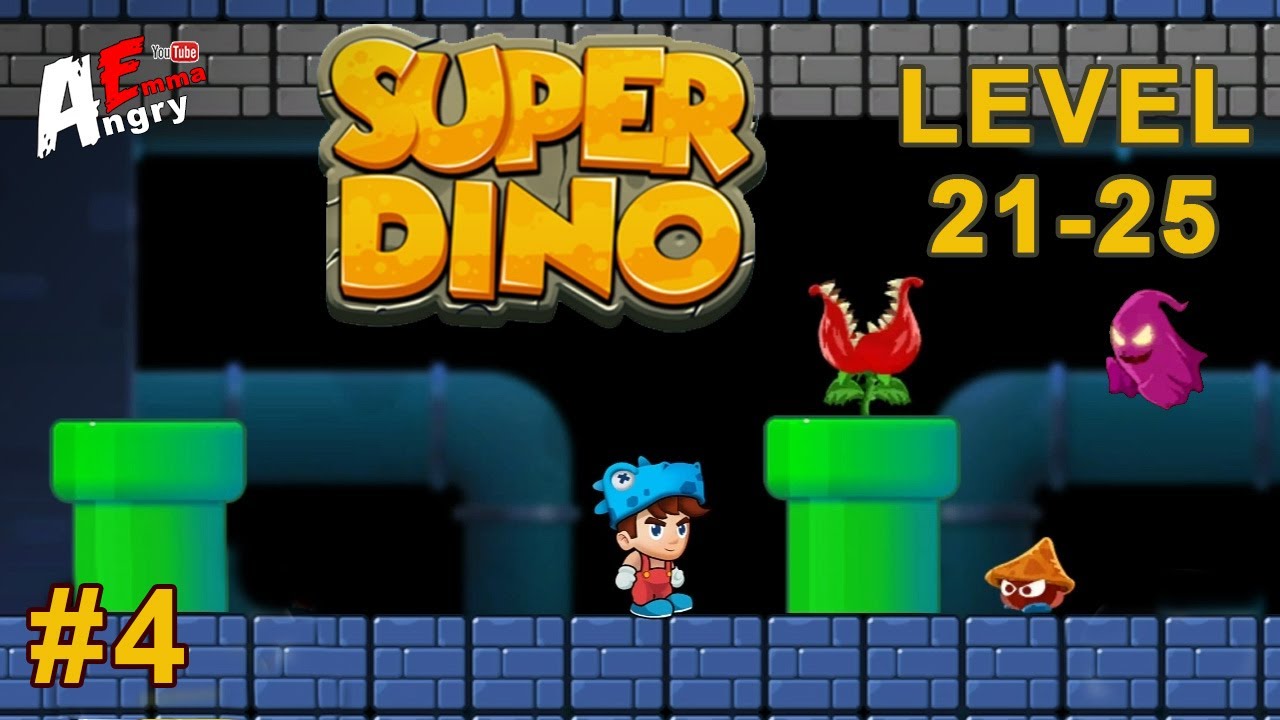 Super Dino Go - Gameplay #4 Level 21-25 (Android)