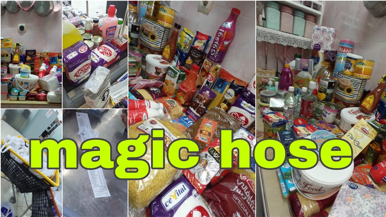 مشترياتي لشهر رمضان الكريم جزء 1 و رأي الصريح في Magic hose