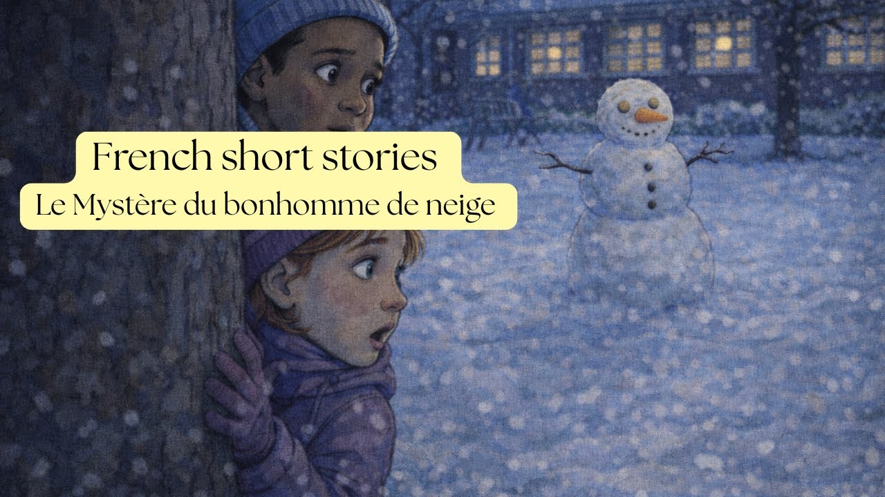The Mystery of the snowman | French Short stories (B1-B2)