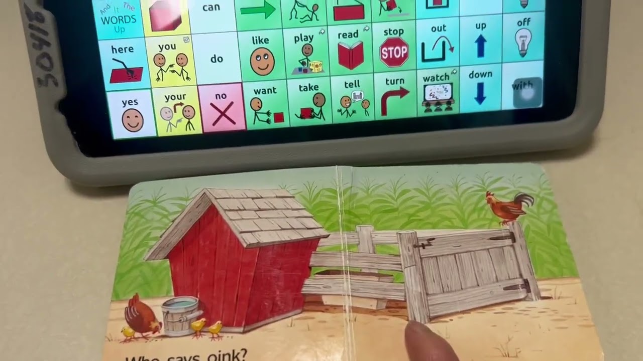 How to Model AAC in TouchChat: Book Reading, Math, Phonics & Sight Words