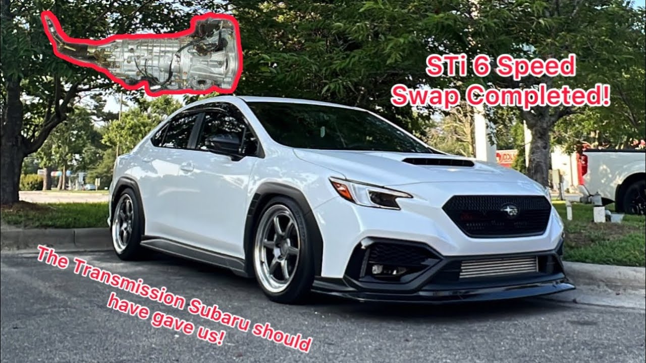 22+ WRX STI Transmission Swap // The Movie