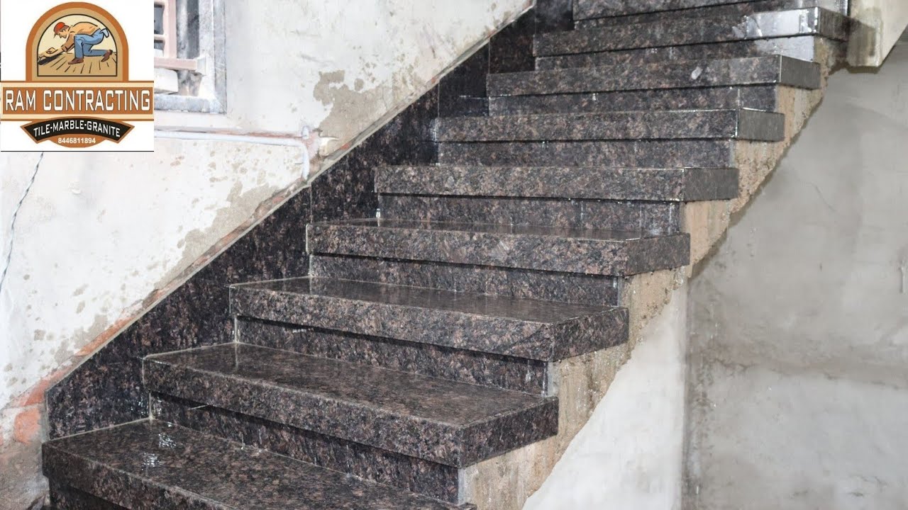 Coffee Braun Granite Stair Design & Cost,Steps Skirting Fhiting &Price Detaile,Granite Floor Design,