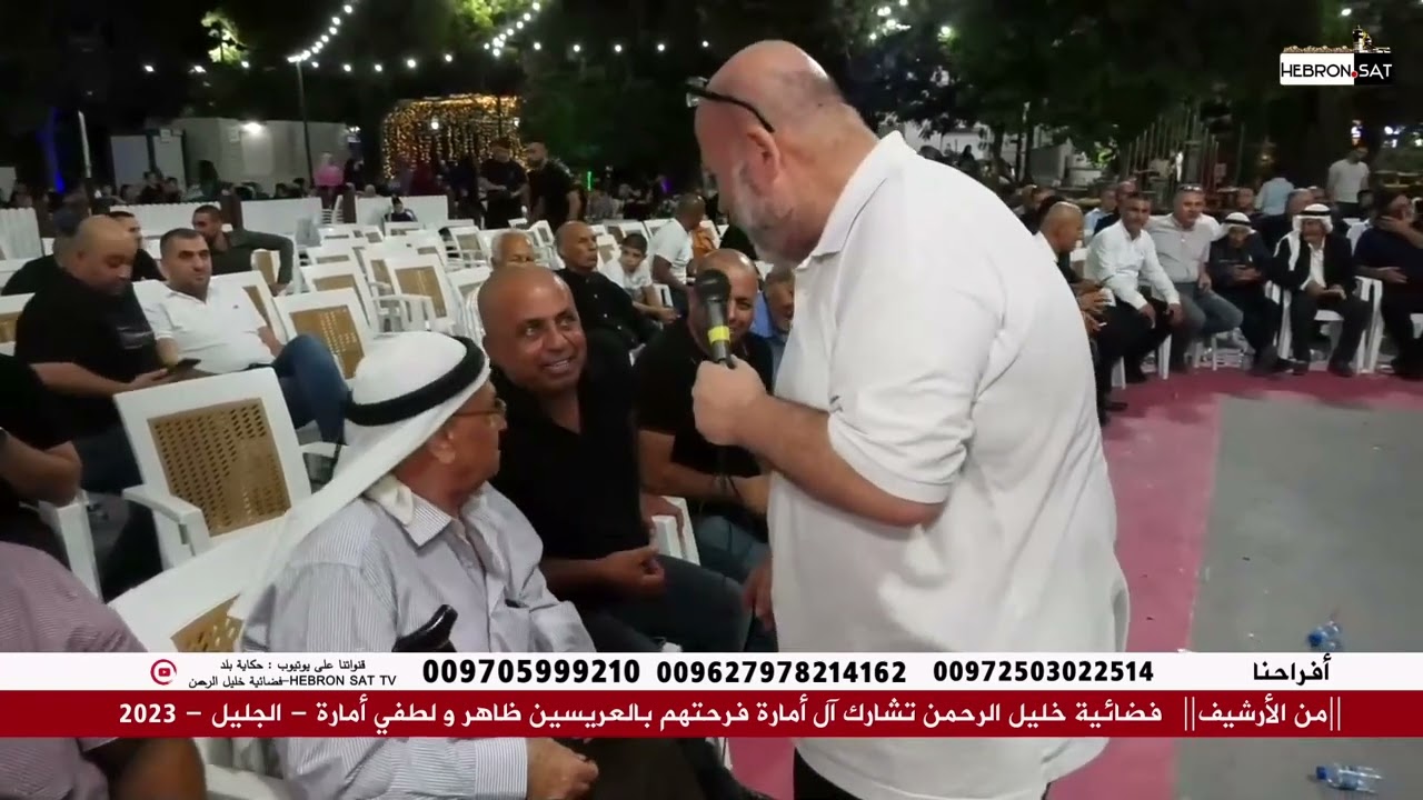 الشاعرر موسى الحافظ يغني لفضائية خليل الرحمن |تابعوواااااا