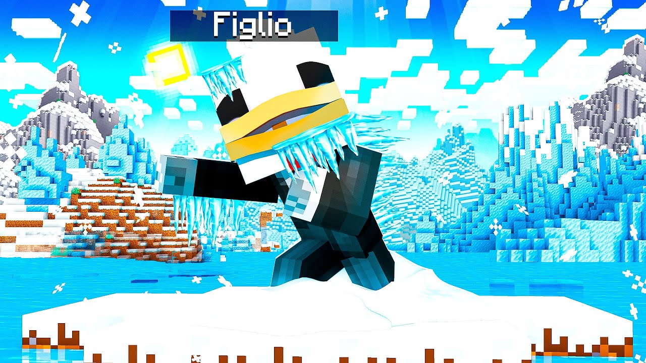 MIO FIGLIO SI È CONGELATO SU MINECRAFT