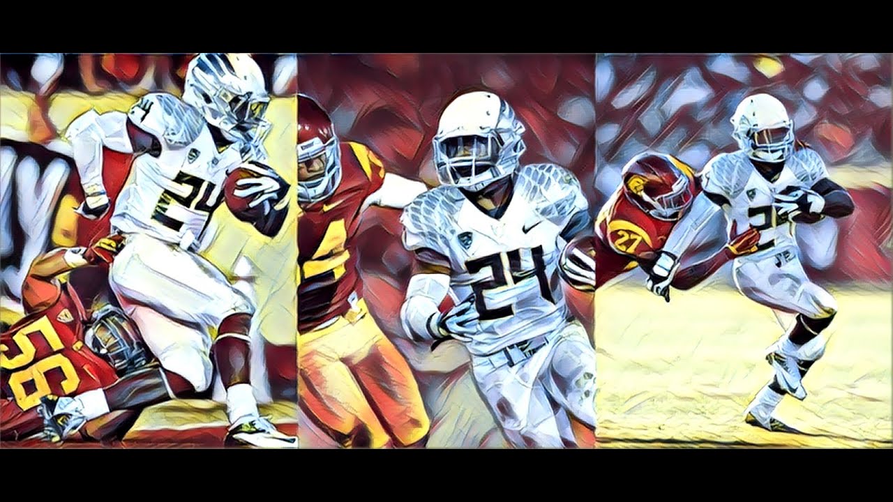 Kenjon Barner's Greatest Game Ever - USC nightmare