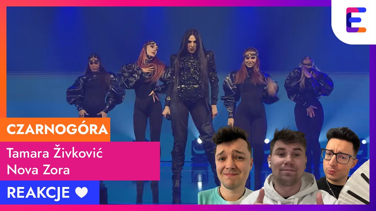 EUROWIZJA 2026 🇲🇪 CZARNOG&Oacute;RA: Tamara Živković - Nova Zora | BINGO - REAKCJE | Montenegro Reaction