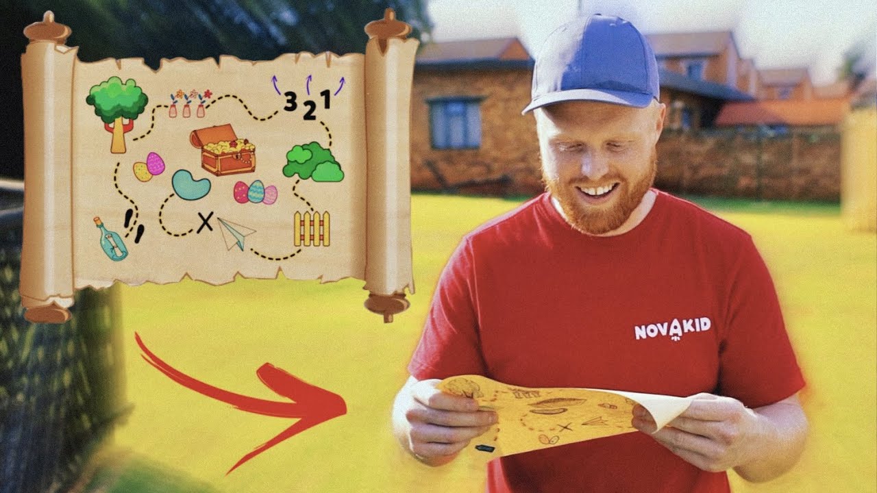 Веселая охота за сокровищами для детей: Как найти сокровища 0+