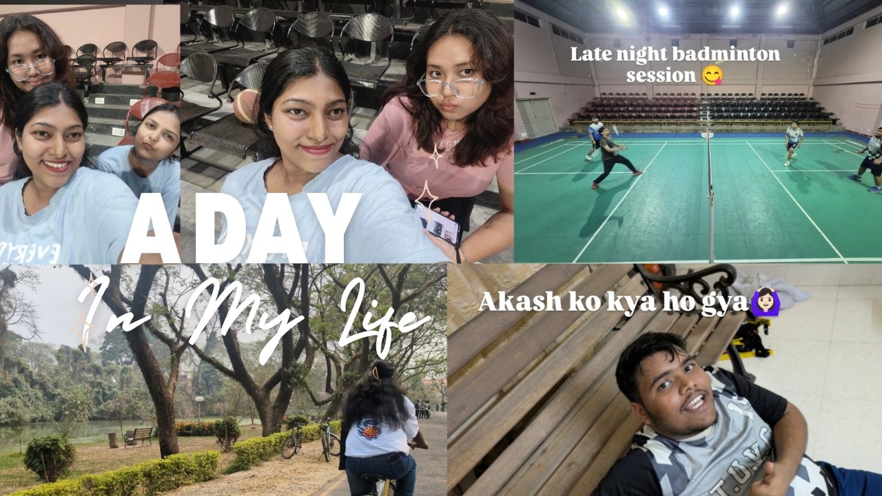 A day in my life in Tezpur University as btech 3rd year student #tezpuruniversity #vlog