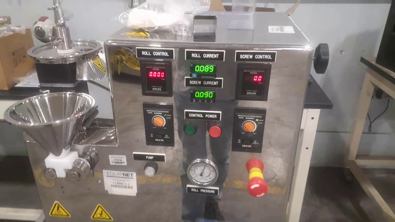 Freund Vector Corporation TFC-Lab Micro Roller Compactor
