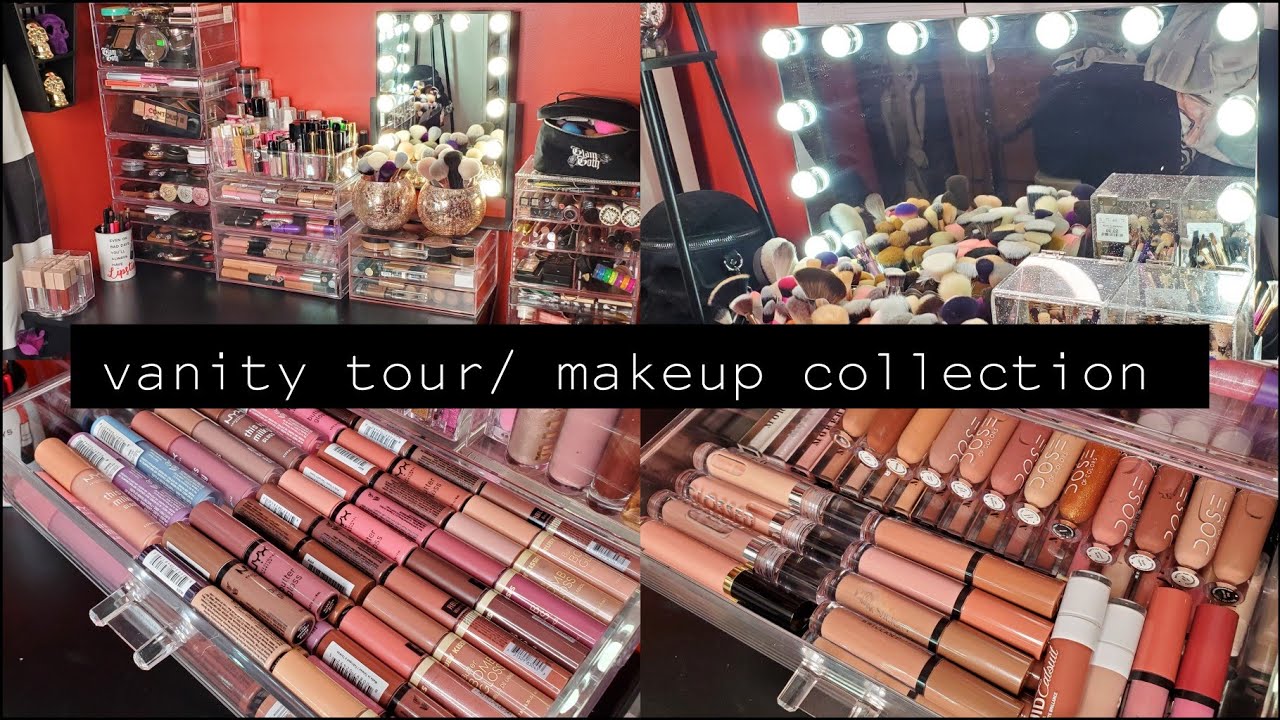 vanity tour/ makeup collection ♡