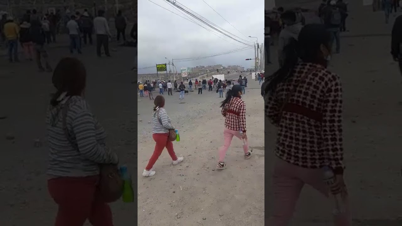 Arequipa: manifestantes ingresan al Aeropuerto Internacional y exigen la renuncia de Dina Boluarte