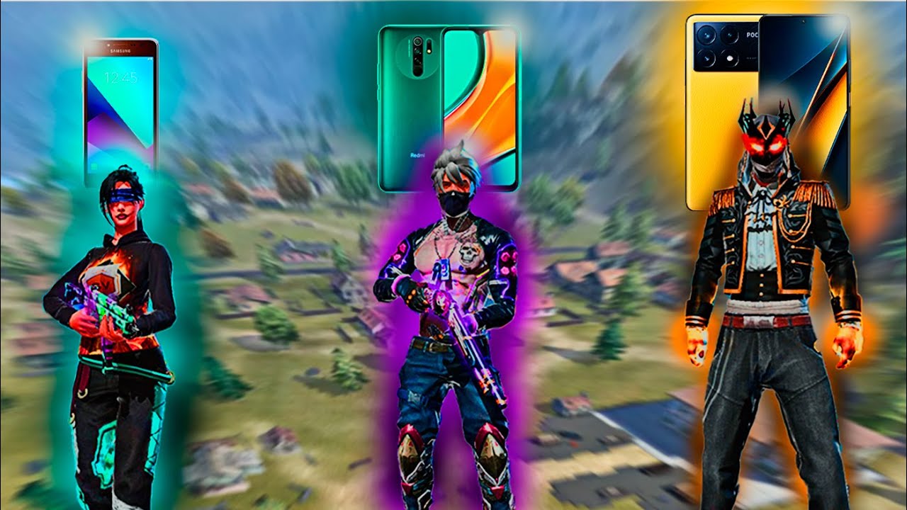 Do J2 Prime Ao Poco X6 Pro - Free Fire Highlights 🇧🇷
