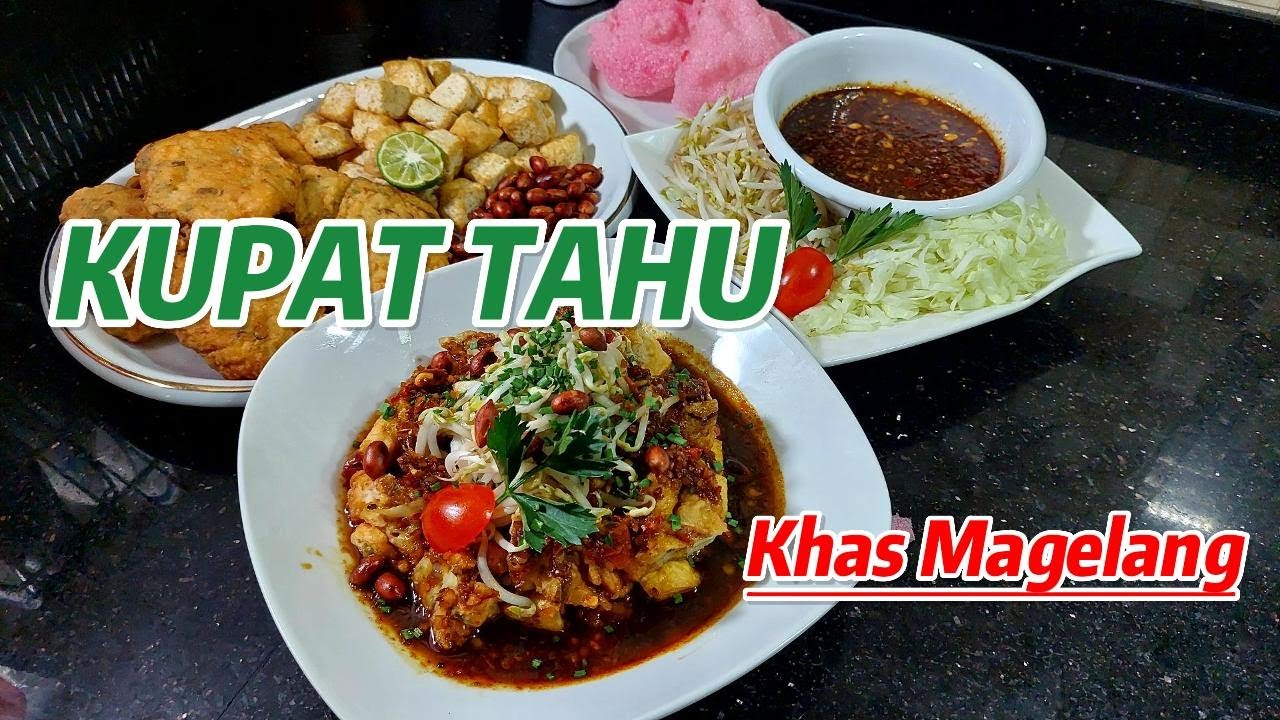Resep KUPAT TAHU KHAS MAGELANG| Rasanya Nikmat Pedes Gurih Manis|Berkuah Kacang Bikin Mau Mau Lagi
