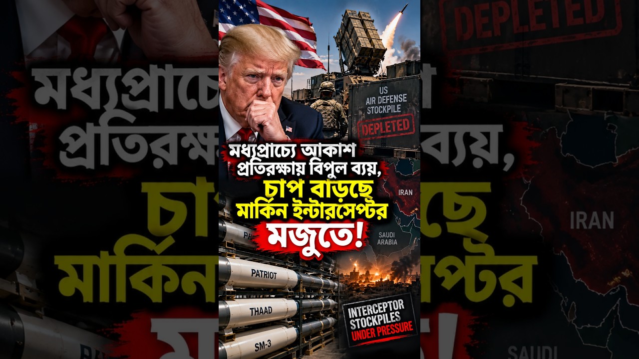 US Running Out of Missiles! The Hidden Crisis in America's Air Defense 🚨#shorts #iran #viralvideo