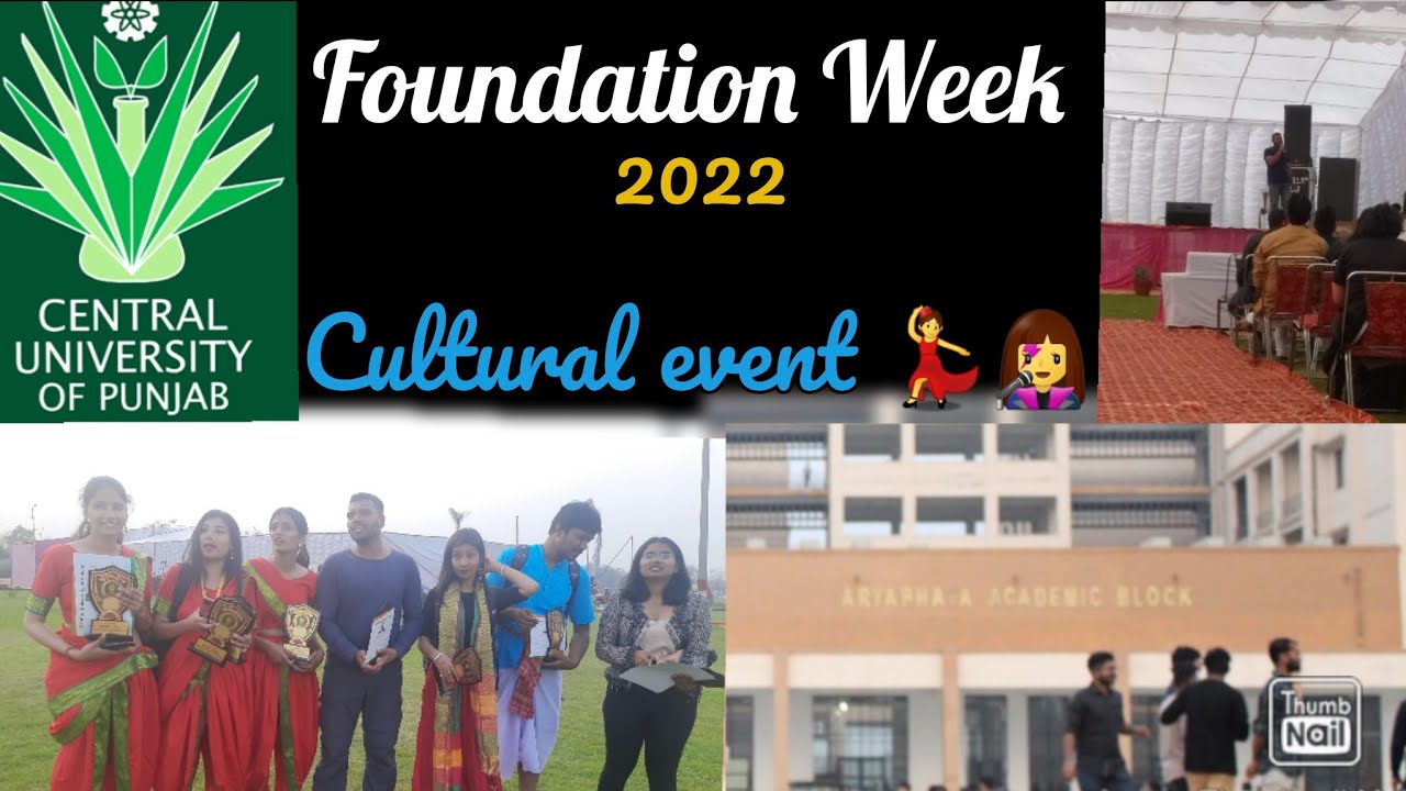 Foundation week @centraluniversityofpunjabb4930 | cultural event | Bathinda | Punjab |
