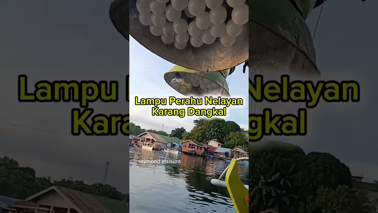 Lampu Ikan Udang Karang Dangkal #nelayanpesisir #sondong #nelayanudang #lampuperahu #lampubagang #e
