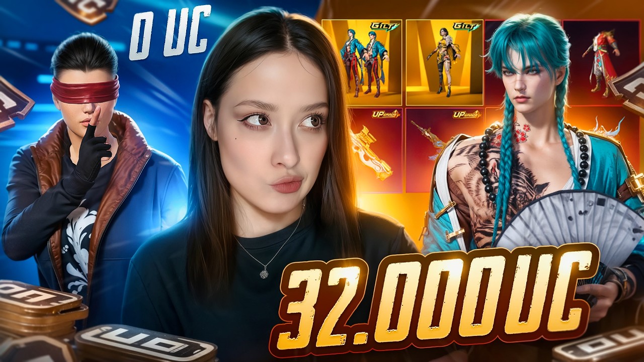 САМЫЙ ВЕЗУЧИЙ АККАУНТ в PUBG MOBILE! ПРОКАЧКА АККАУНТА на 32.000 UC в ПУБГ МОБАЙЛ!